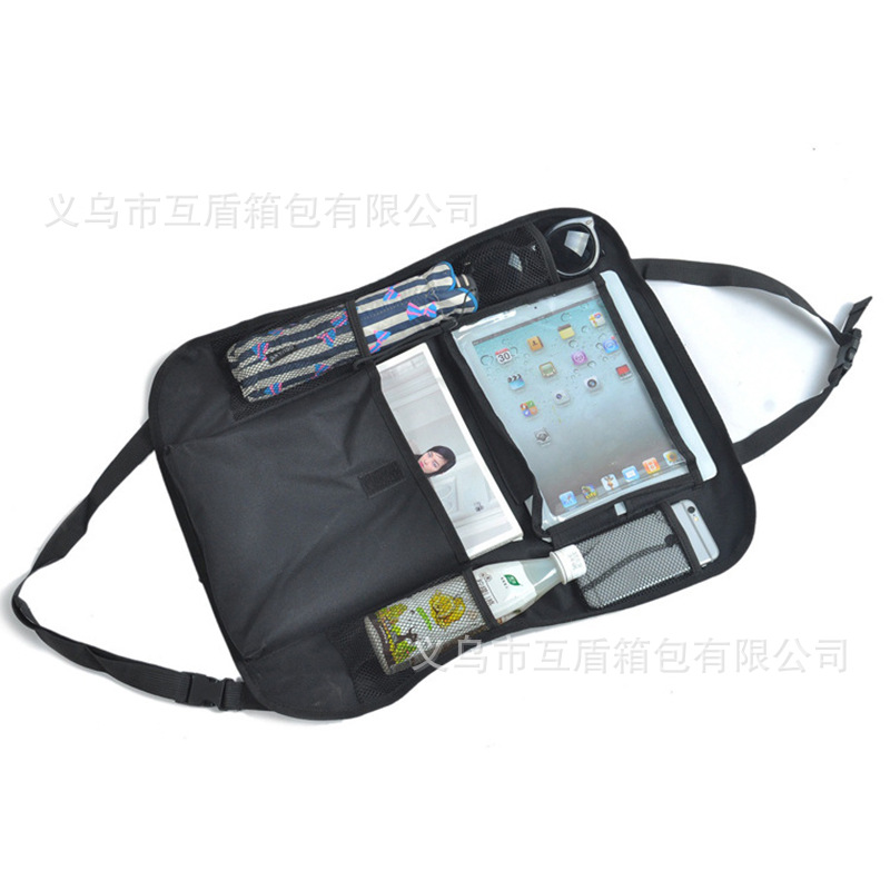 Cross-border exclusive Amazon automotive products: car seat back storage bags, children's seat back storage bags, IPAD storage hanging bags details Picture