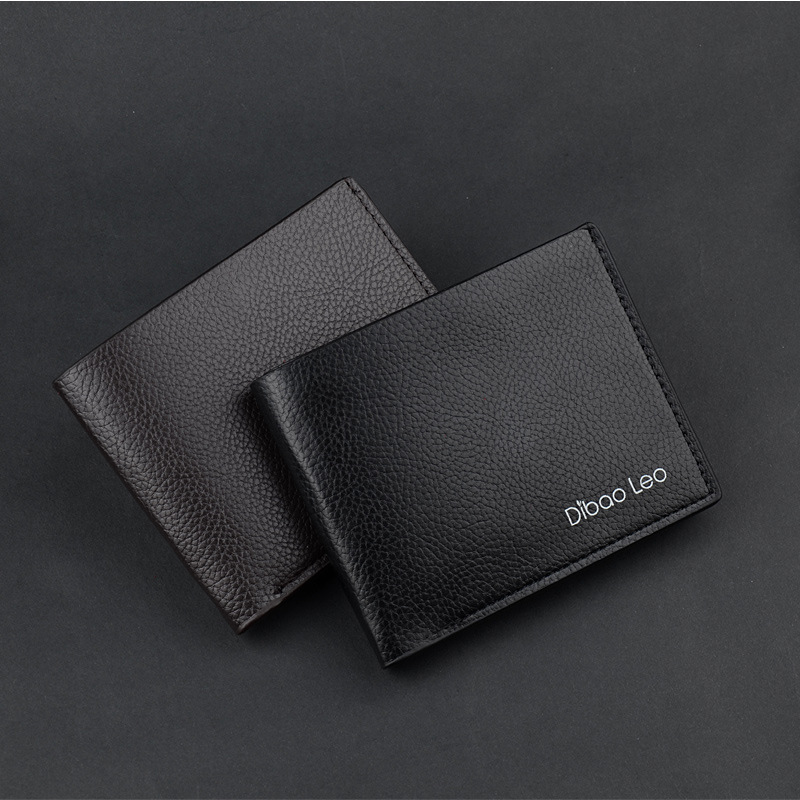 2019 New Korean version men's Short bogesi multi-slot wallet men Men's Wallet Factory full figure