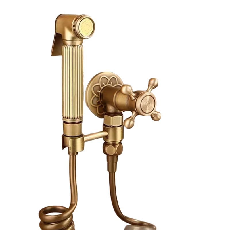 Mop faucet, brass extended sink, antique single cold outdoor, outdoor balcony mop, washbasin, spray gun set Item Picture