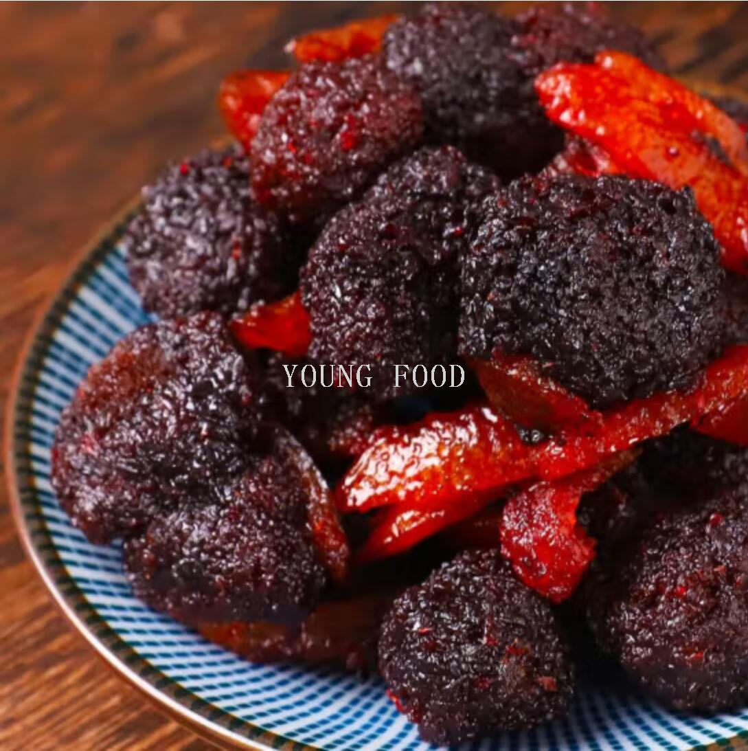 包邮批发！英鸡蜜饯休闲零食手办和成盐津陈皮杨梅/陈皮李饼500g详情6