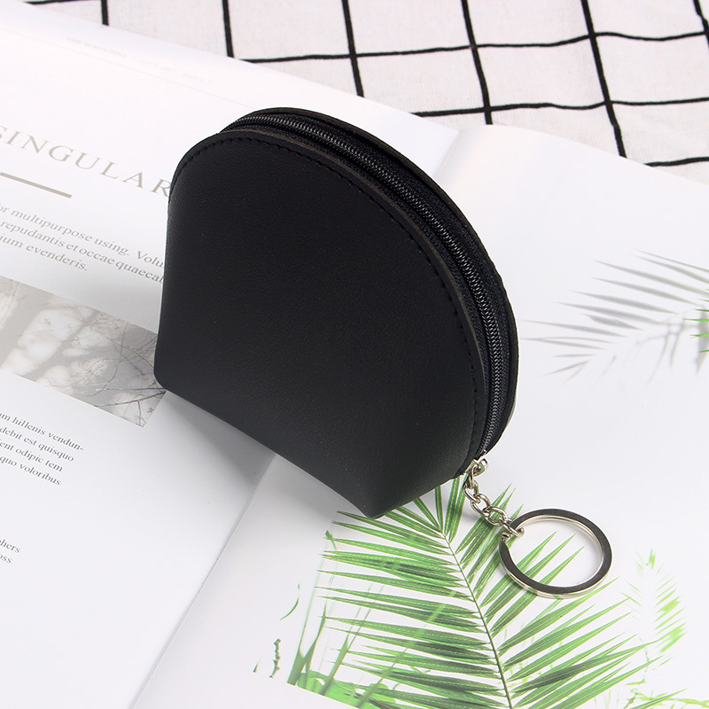 Korean girl's heart on Instagram, cute and charming little wallet, simple 2024 portable cat mini wallet Specification drawing