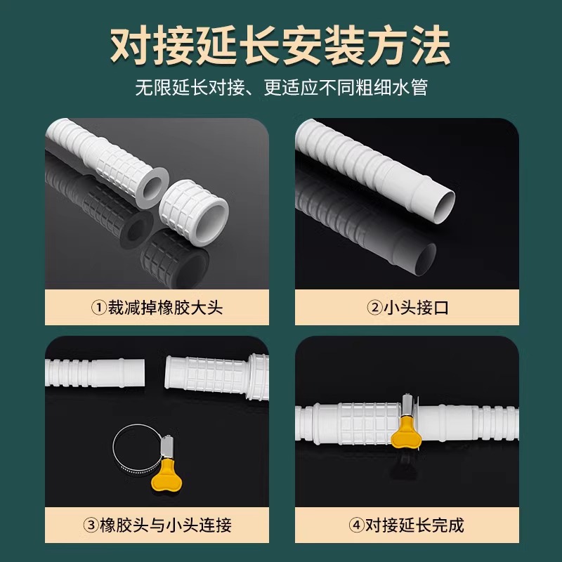 New faucet extension pipe, multi-purpose water connection universal interface, splash-proof connector, shower hose, one-piece consignment wholesale Application Scenario