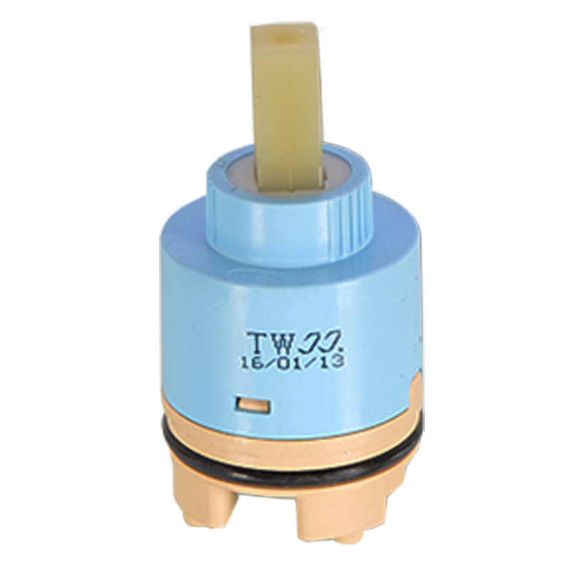 Taiwan Jiujiu high-foot valve core 25/35/40 kitchen basin hot and cold water faucet ceramic valve core three-position upper sealing water Item Picture