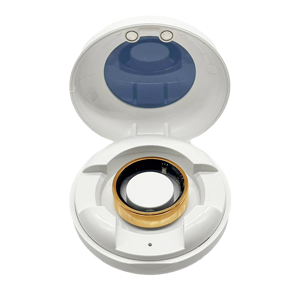 Smart Health Ring Magnetic Fast Charging case, Smart Ring, heart rate ring charging case details Picture
