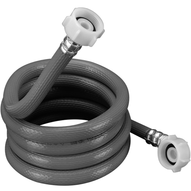 Wholesale European-style fully automatic drum washing machine water inlet hose, 6-inch threaded water supply pipe, water injection pipe and extended pipe Item Picture