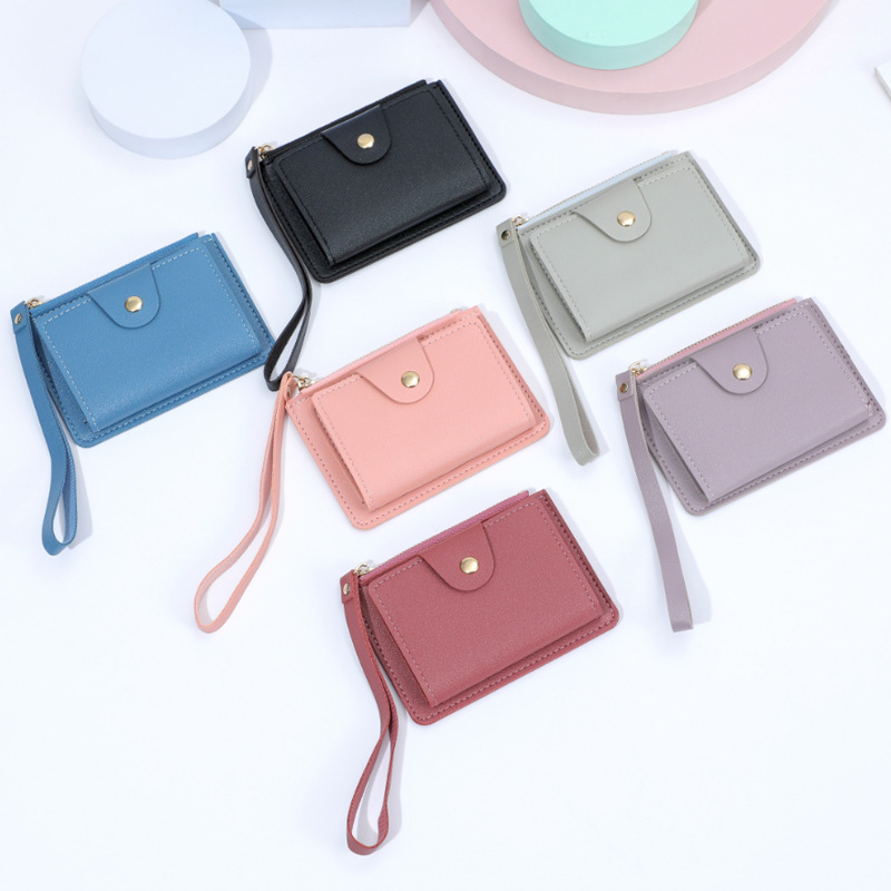 [Order-specific link, don't place the wrong order!]" Women's wallet, PU leather zipper, women's multi-slot logo Item Picture