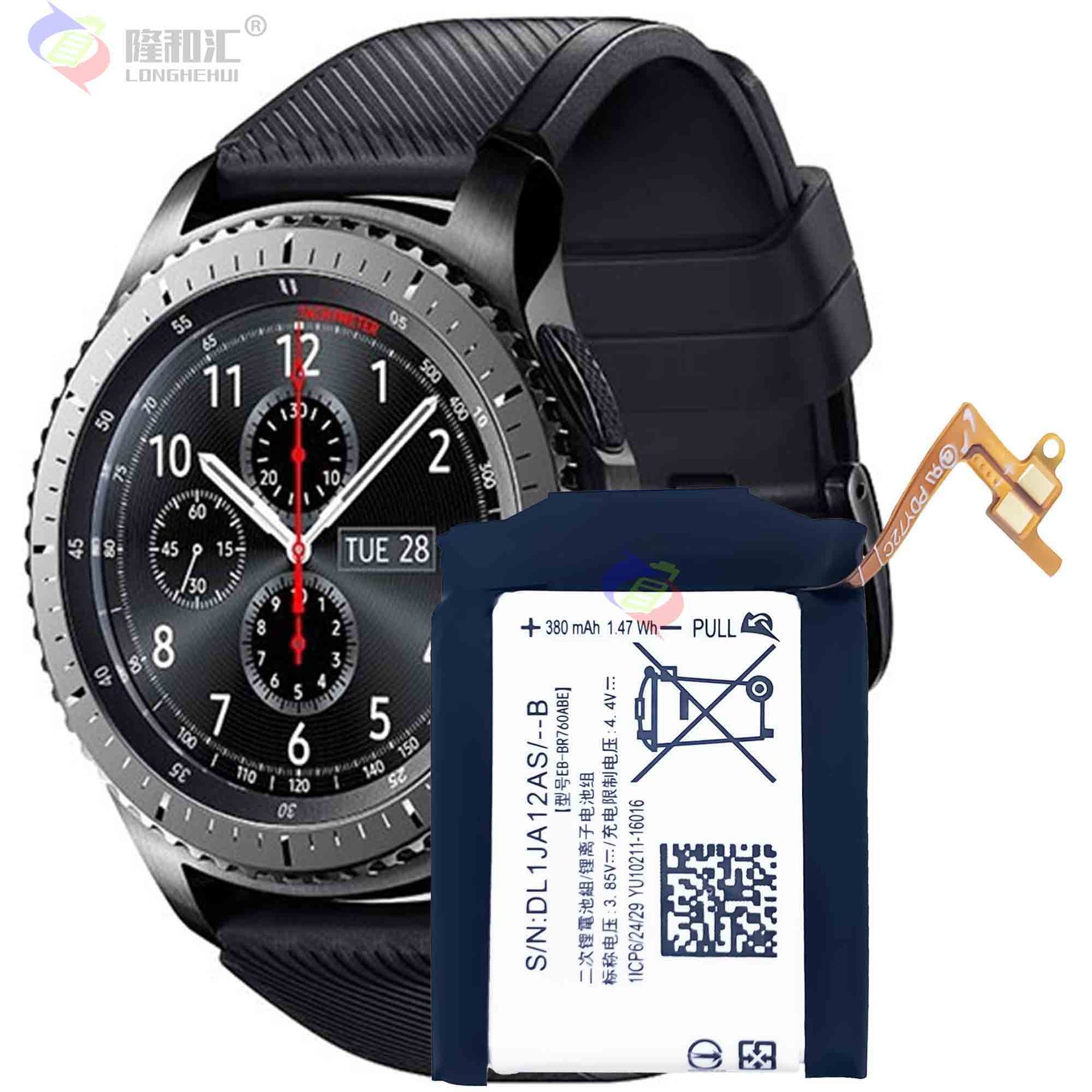Applicable to Samsung Gear S3 Frontier/46mm smartwatch battery EB-BR760ABE battery board Application Scenario