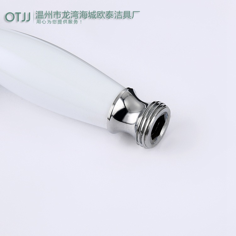 Wholesale of copper hand-spray electroplated and painted shower heads, vintage hand-held shower heads, and water heating accessories Application Scenario