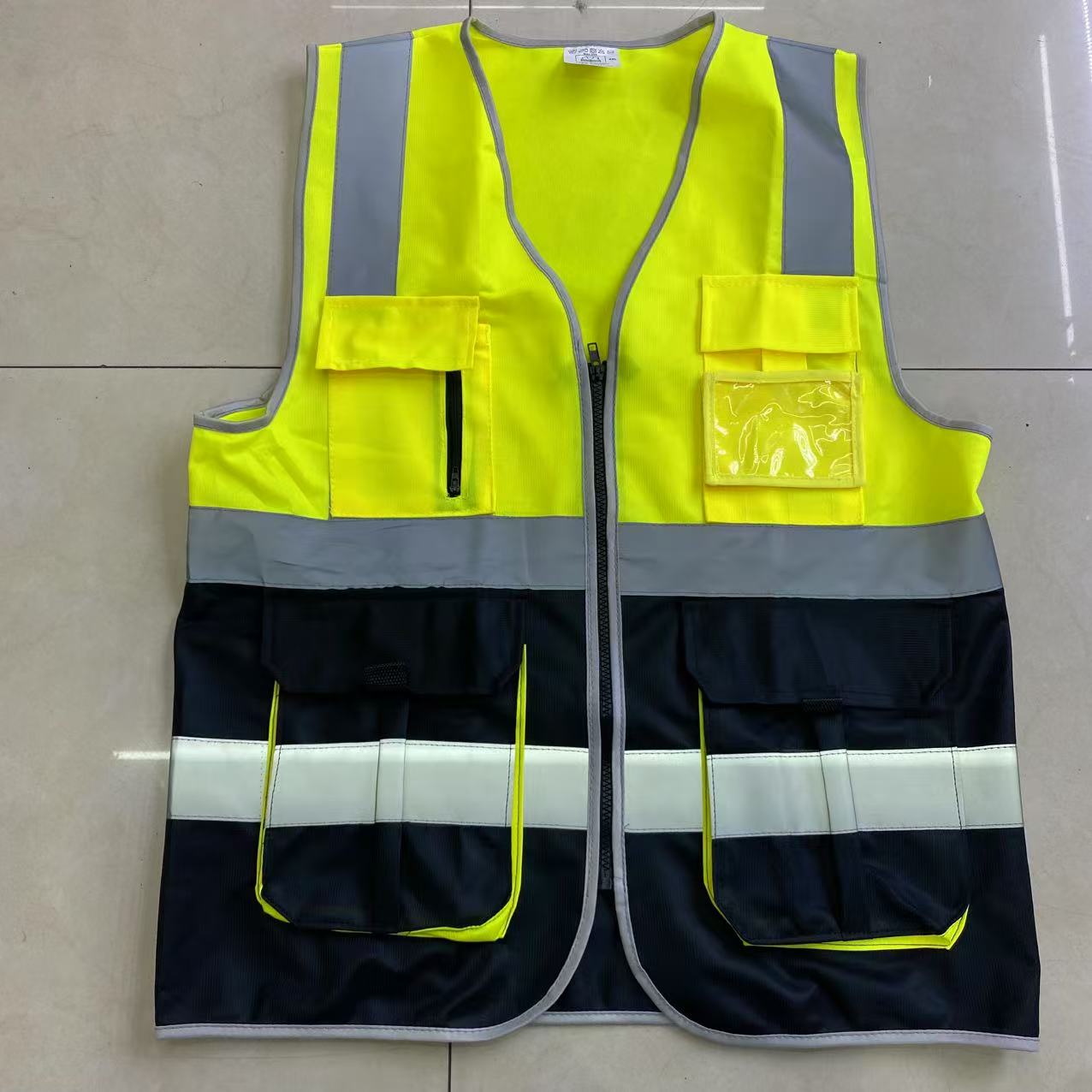 反光安全背心马甲反光服背带马甲代驾 环卫执勤交通多口袋反光衣