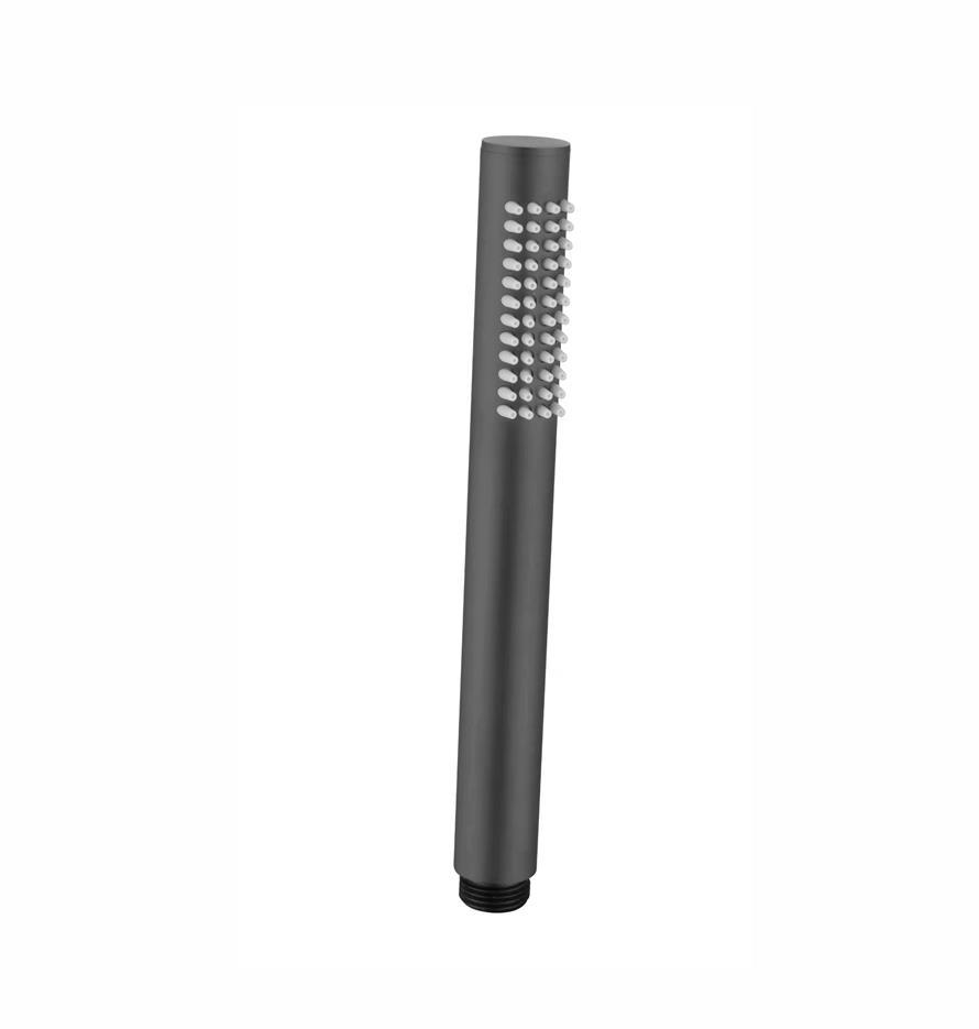 Kaiping Youjia Sanitary Ware Silver hand-spray electroplated single-function rain Shower Copper Cylindrical hand-held Shower Head 8167 Specification drawing