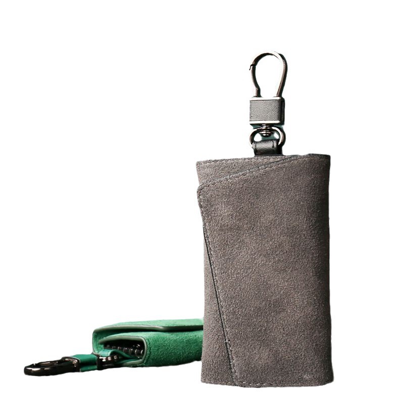 High appearance level, simple key case, new men's popular card storage case, 2-in-one home key case Item Picture
