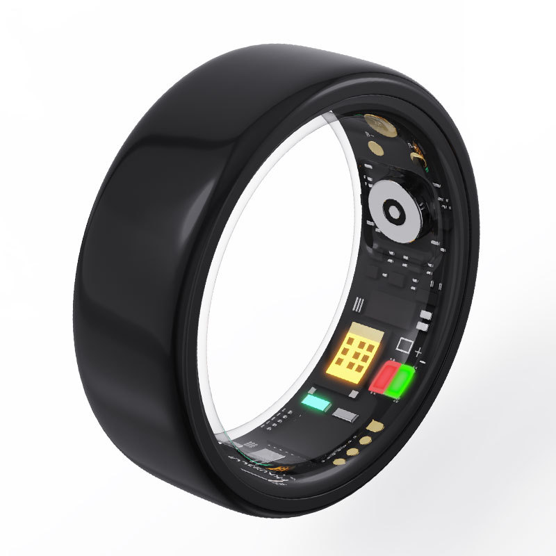 The new cross-border R11M smart ring is a heart rate, blood oxygen, sleep, exercise step count, waterproof, photo-taking and Bluetooth ring details Picture