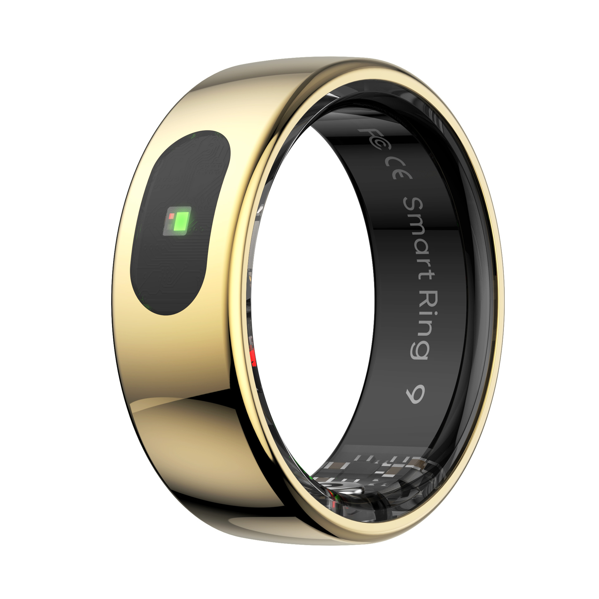 Cross-border exclusive R08(QRING) waterproof touch temperature detection sleep blood oxygen photo-taking AliExpress smart ring details Picture