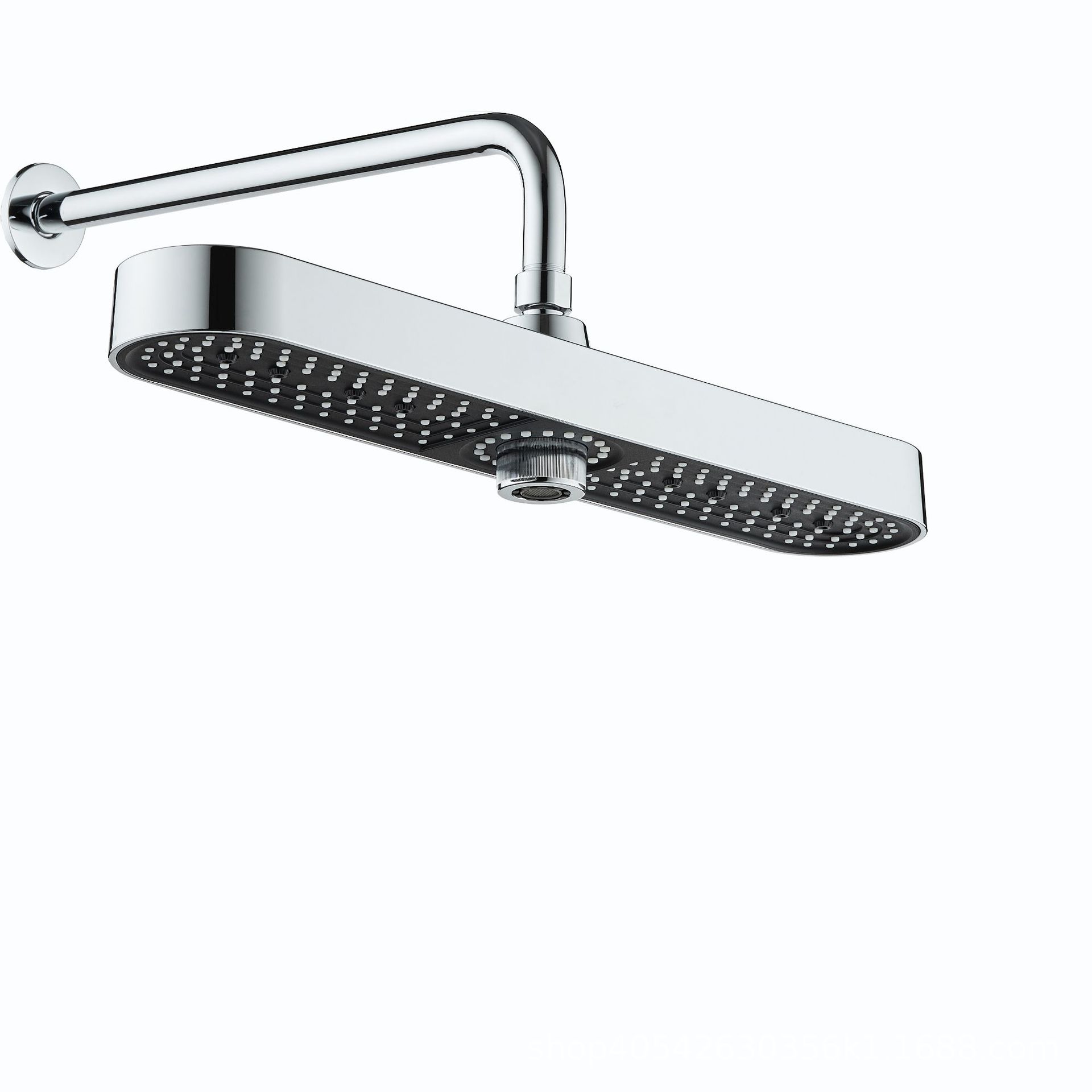 Amazon cross-border new product: Long strip giant screen top spray three-speed freely adjustable bathroom pressurized showerhead Item Picture