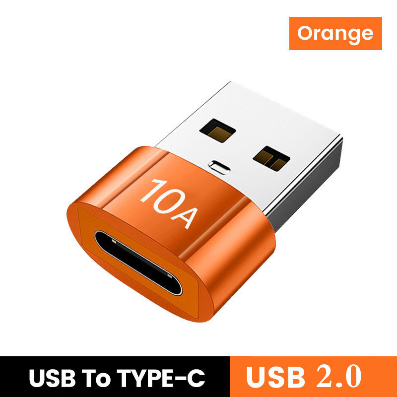 OTG adapter USB to Type-c female adapter charging data audio compatible with Pingguo 15/ Huawei /OPPO Specification drawing