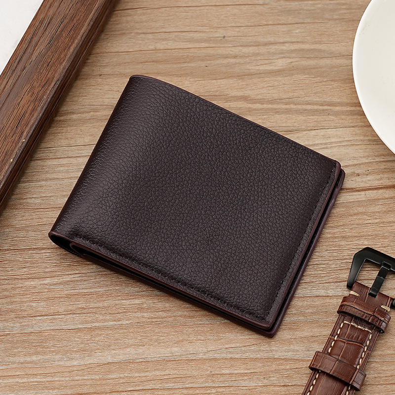 The new best-selling wallet man men's wallet is a casual 20% discount short horizontal style men's wallet full figure