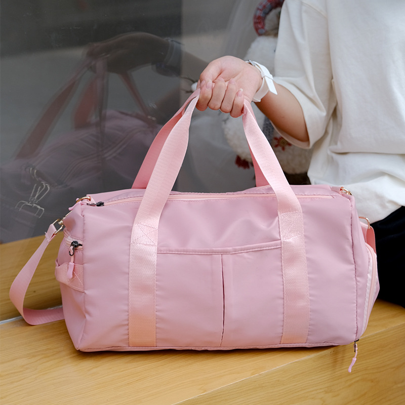 Dry and wet separation travel bags, yoga bags, 2022 fitness bags, large capacity, short travel training, LOGO wholesale Specification drawing