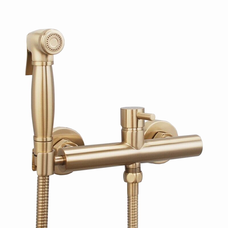 Kaiping Youjia Sanitary Ware Bathtub Hot and Cold Faucet Toilet Hot and Cold Companion Toilet Hot and Cold Spray Gun Floor Washer 5743 Item Picture