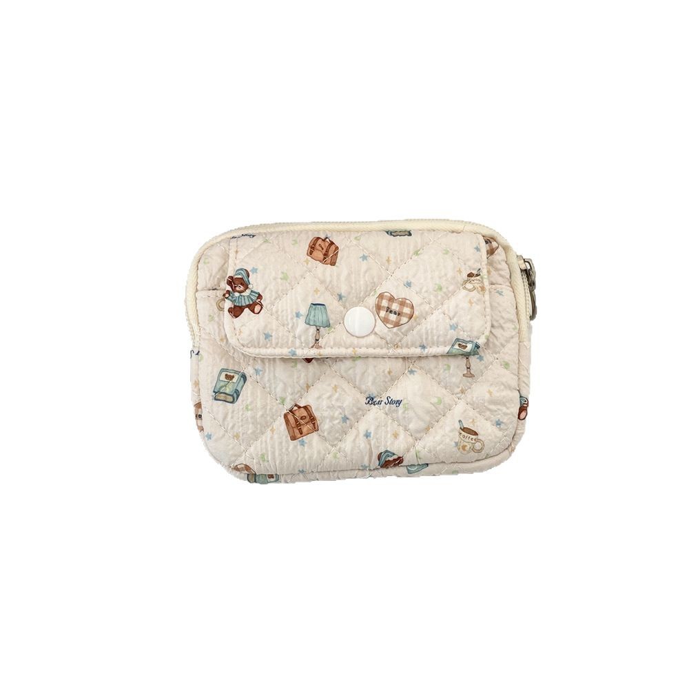 5442 [Copyrighted Edition] Flip Card Case, Multi-functional ID Bag, Card Case, Coin Purse, Women's Storage Bag, Mini Women's Item Picture