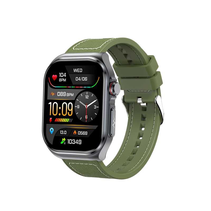 ET585(Hband) Electrocardiogram, Blood oxygen, Blood pressure, sleep step counter, flashlight, NFC, Bluetooth call, smartwatch Item Picture