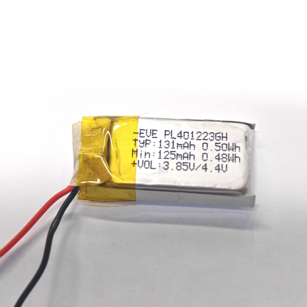 This is suitable for the 3.85V 131mAh battery of Xiaomi 3, 4, 5 and 6 wristbands. Two wires need to be welded for wholesale full figure