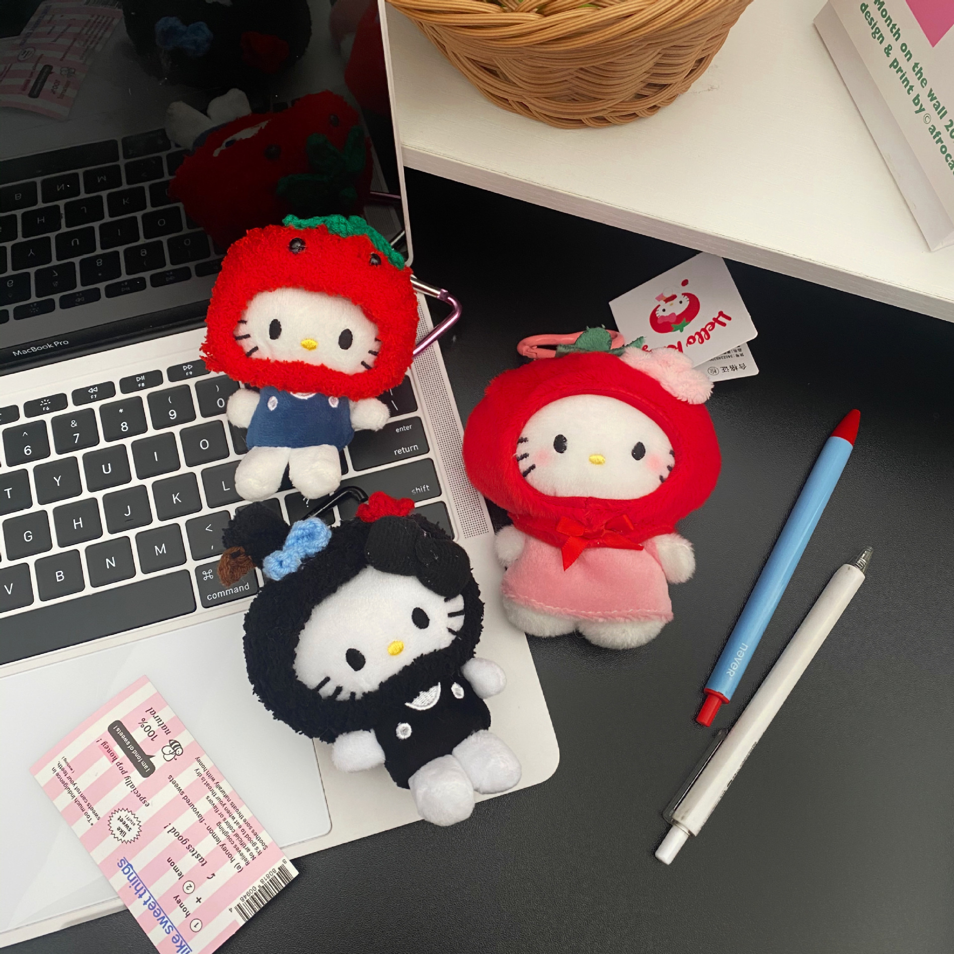 Maruko-chan headgear series bags, pendants, girls' gifts, cute cat schoolbags, pendants, accessories, dolls, girls' dolls Specification drawing