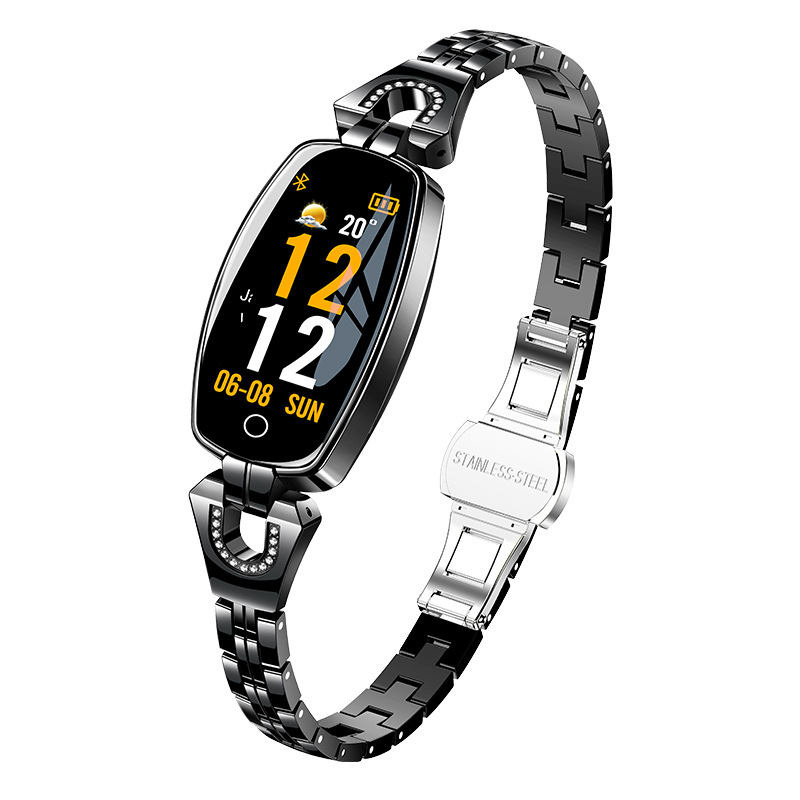 H8 Smart bracelet, waterproof high-definition color screen, weather forecast, waterproof heart rate and blood pressure, health detection, women's watch Application Scenario