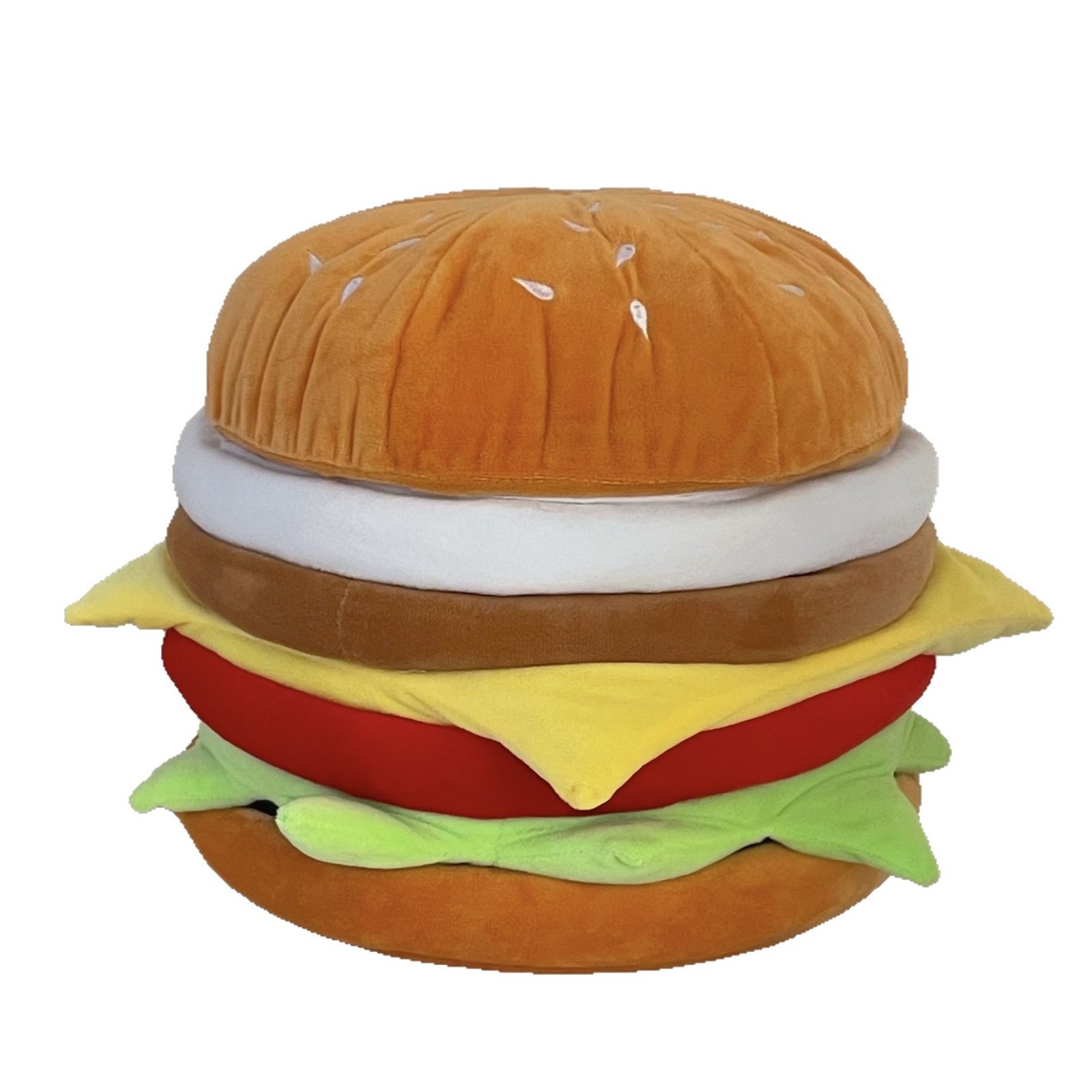 ins hamburger storage stool, small stool, living room, home, cute storage box, entrance, shoe-changing low stool, stool seat Item Picture