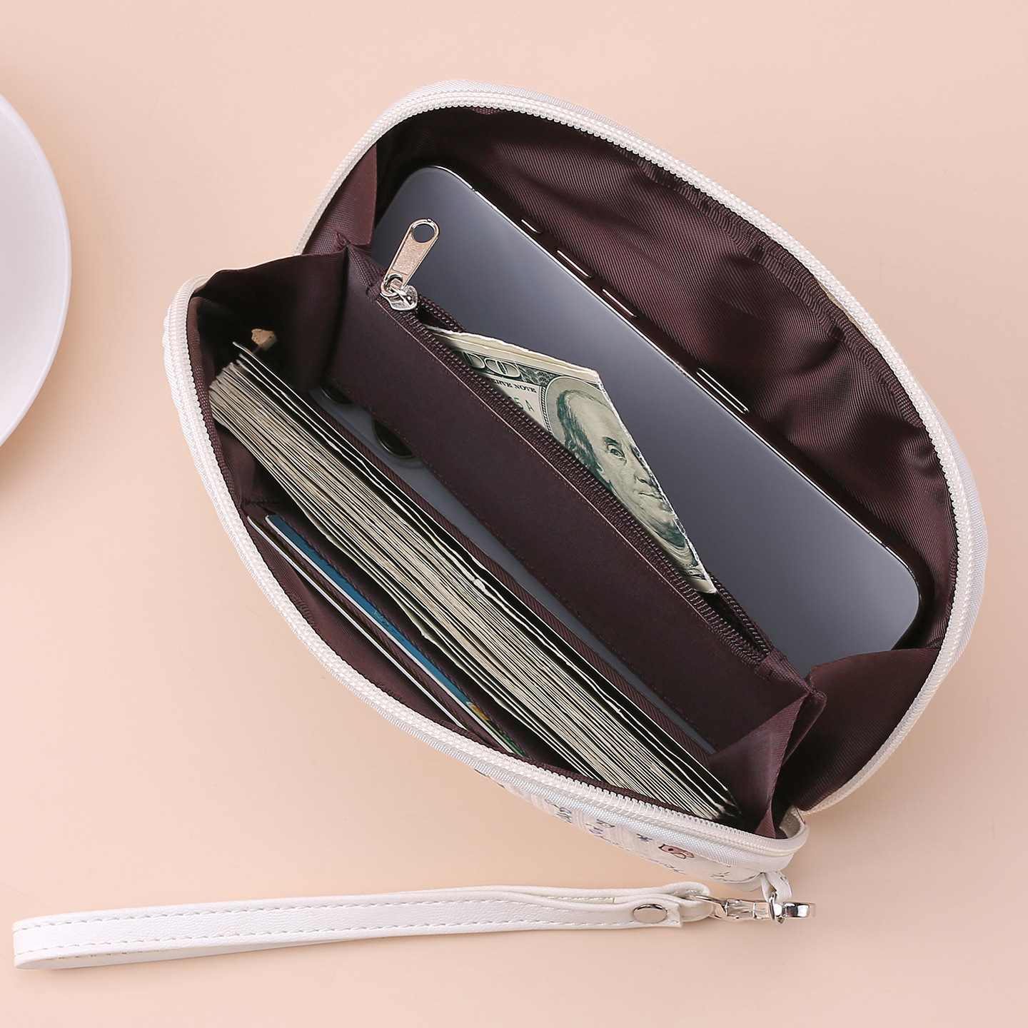Ailun's new loose change bag is a fashionable, cartoonish, trendy, cute small bag, light and casual student mobile phone bag, and simple bag Specification drawing