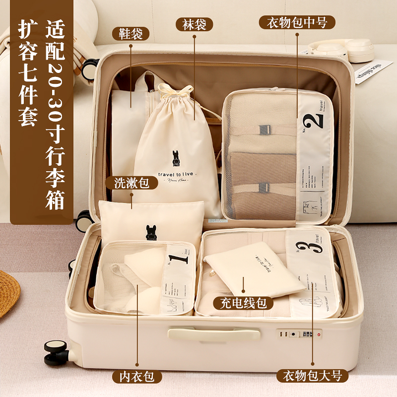 Travel storage bags, luggage bags, clothes and underwear sorting bags, travel clothes and shoes sorting bags for business trips details Picture