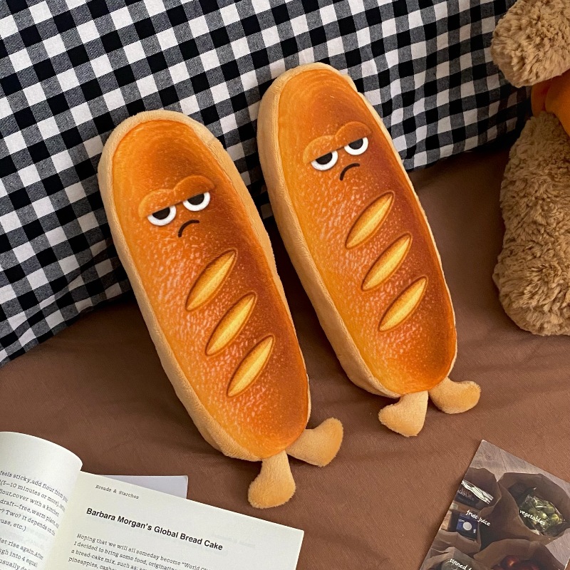 New INS-style Japanese-style bread pen case, cute plush stationery box for junior high school students, and large-capacity pencil case for girls full figure