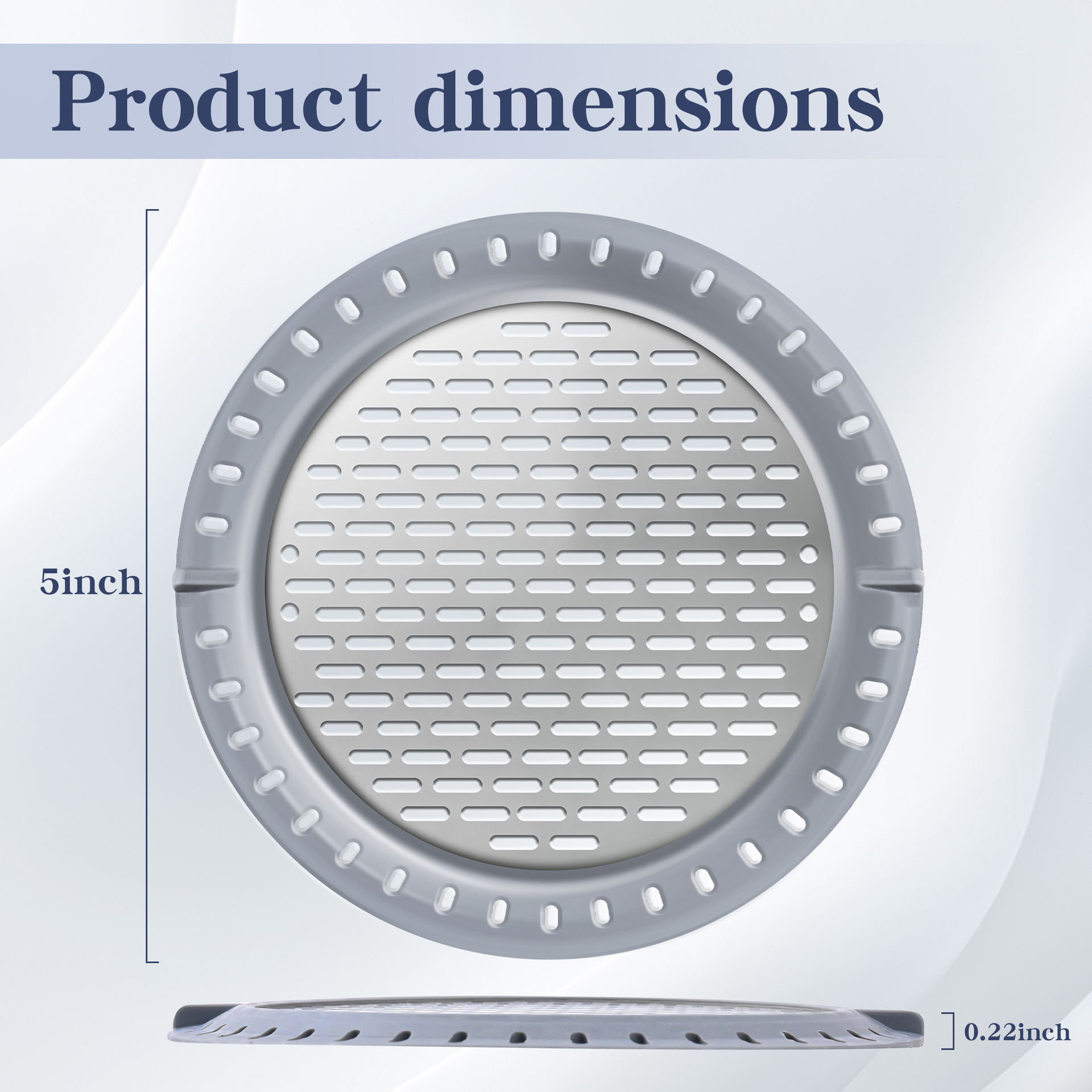 Factory direct supply of stainless steel floor drain covers, bathroom hair filter screens, filters and anti-clogging screens in stock full figure