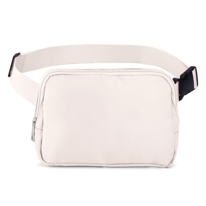 lulu's same style men's running waist bag, zipper crossbody bag, nylon chest bag, waterproof phone bag, sports waist bag Item Picture