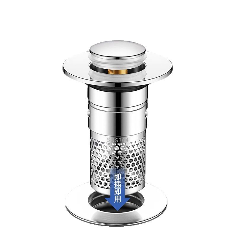 Washbasin, washbasin leakage plug, washbasin bouncing core, press-type accessory, anti-odor filter, universal drain filter screen Item Picture