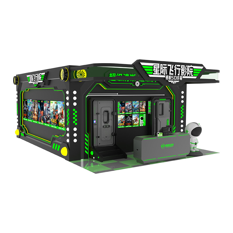 vr large-space body-sensing shooting, VR game console, multi-person interactive experience hall equipment, children's playground video games Item Picture