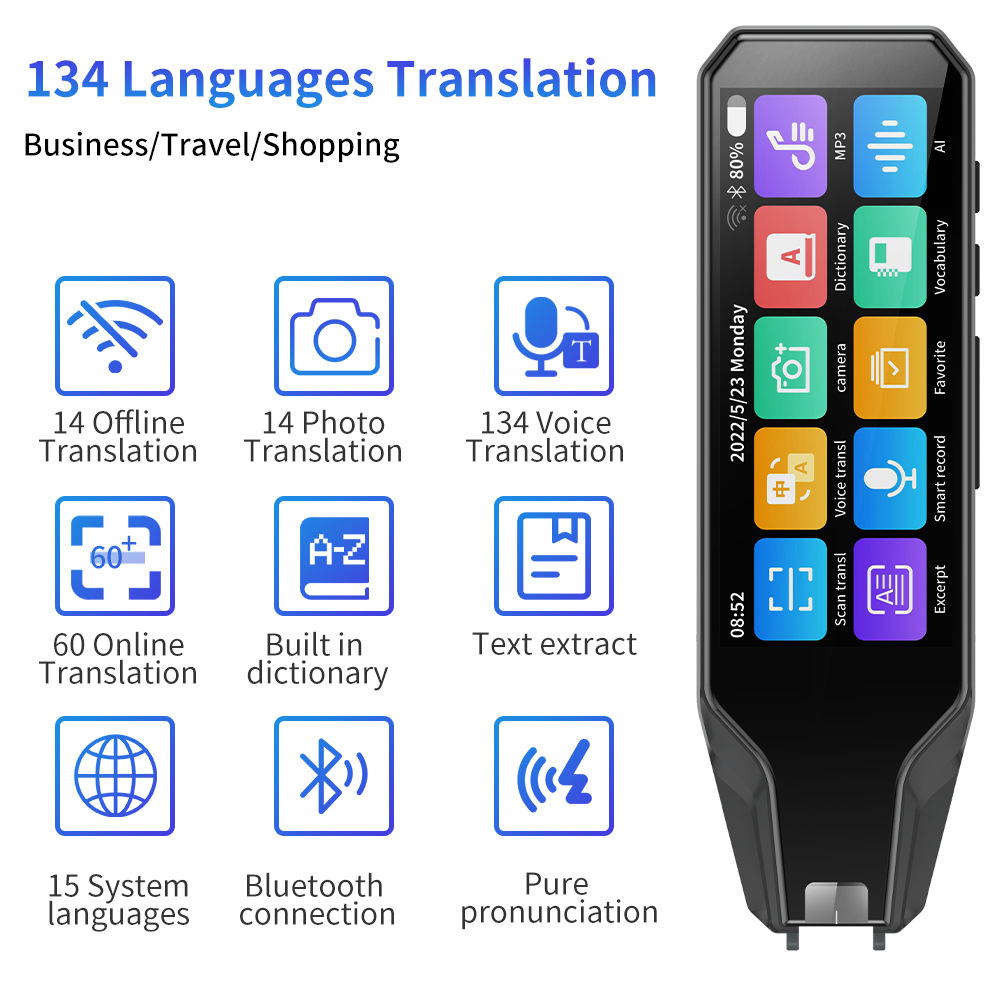 Voice transltor device scan translation pen source factory details Picture