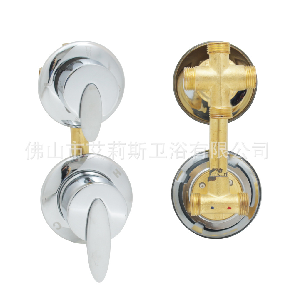Integrated shower room, mixing valve, column hanging screen, hot and cold faucet switch, separate conversion and closing accessories, shower head, bathroom, home full figure