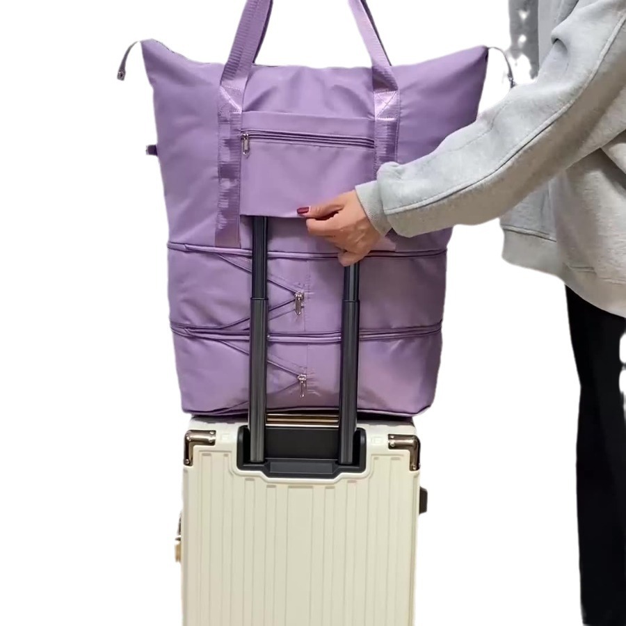 Travel bag, large-capacity women's short-distance multi-functional luggage bag, hand-held sports and fitness bag, business trip and maternity bag, storage bag Application Scenario