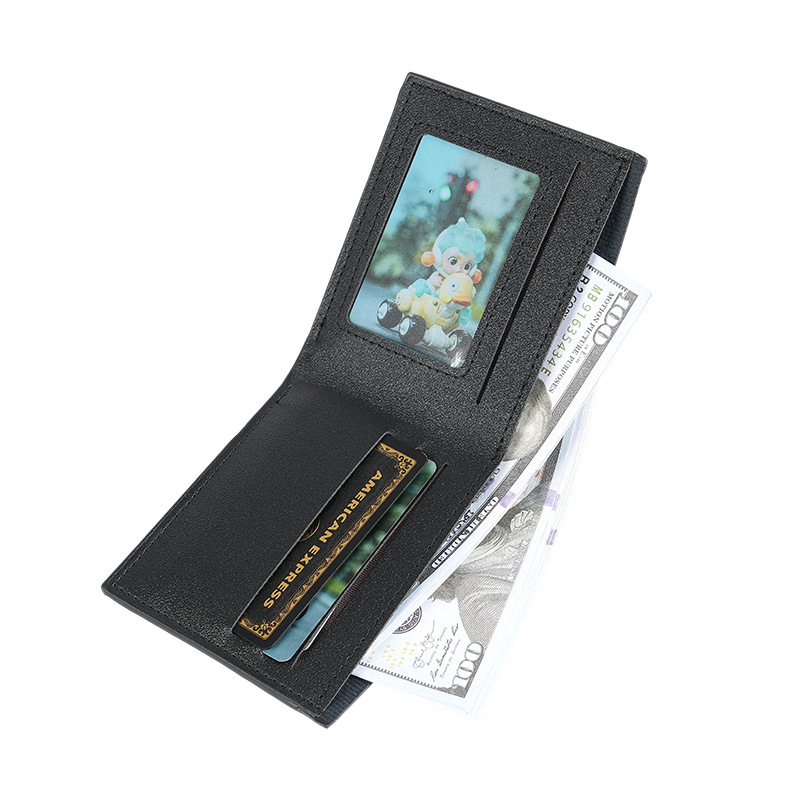 2025 New men's wallet, multi-slot, casual retro wallet, large-capacity wallet, coin purse, factory wholesale details Picture
