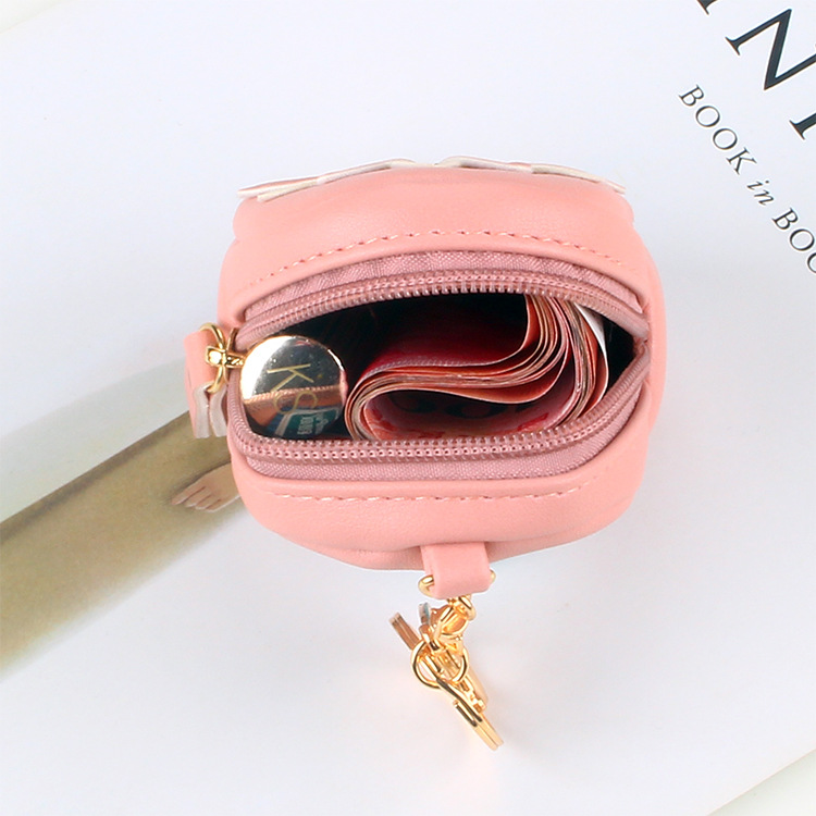 A new cute mini girl coin coin purse and card case from Korean Instagram, simple and versatile Application Scenario