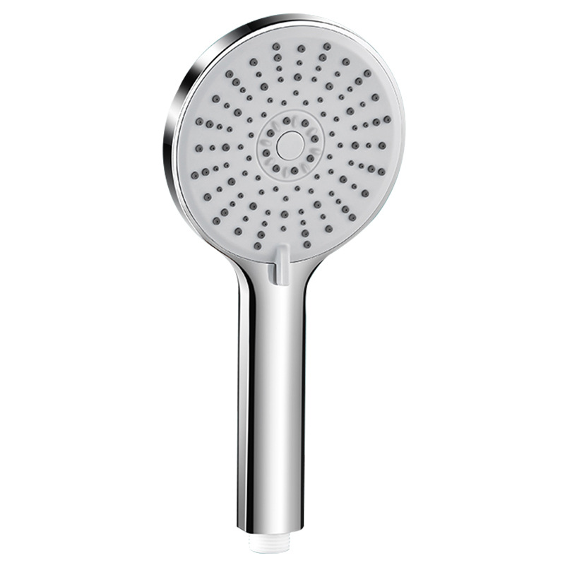 New large-panel five-speed pressurized showerhead, water heater, bathroom heater, shower pressurized, household bath, hand-held Item Picture