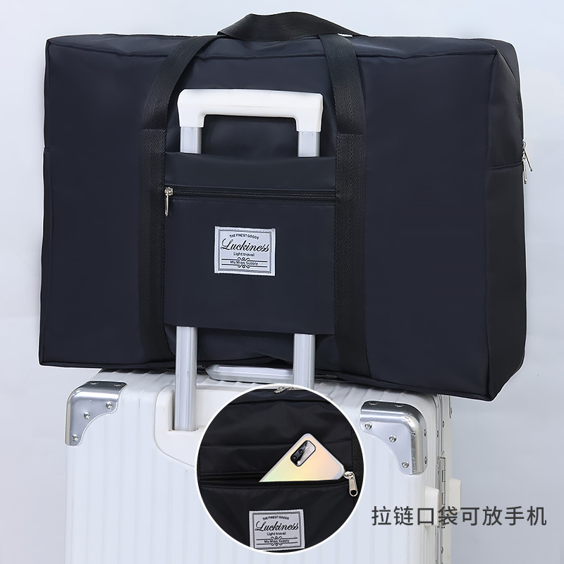 Portable moving packing bags, quilt storage bags, large-capacity luggage bags, organizing bags, large-sized clothes, clothing, cotton quilt bags details Picture