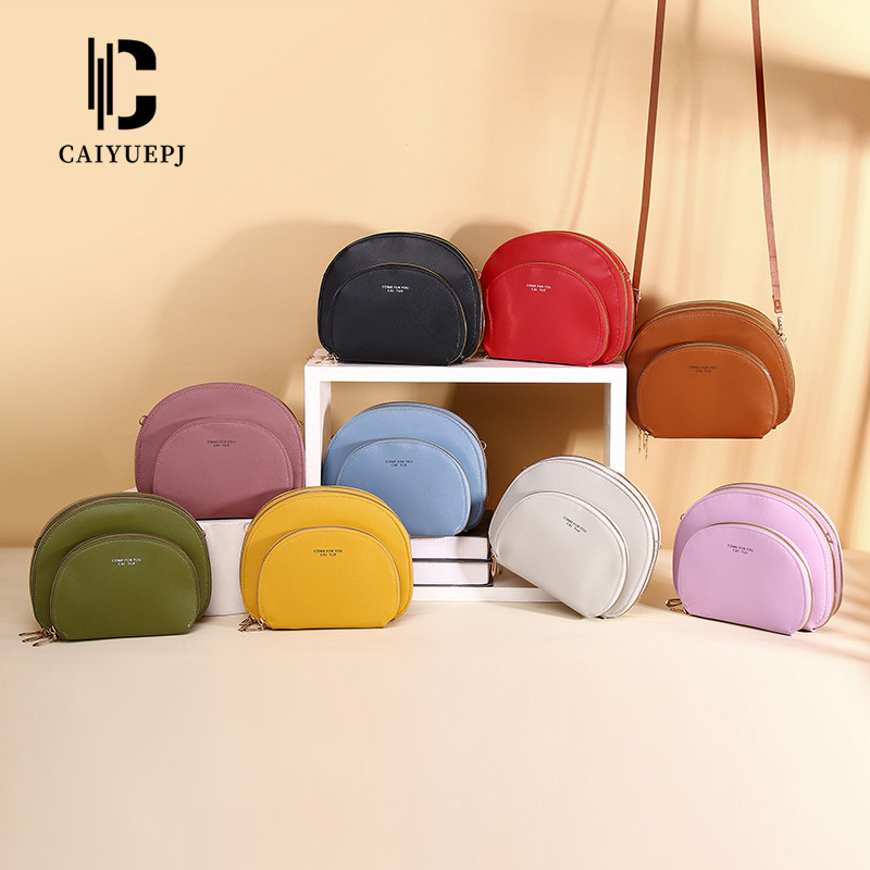 Fashionable women's bag, multi-layered single-shoulder crossbody bag, versatile and trendy mobile phone bag, women's wallet, large-capacity light crossbody bag details Picture