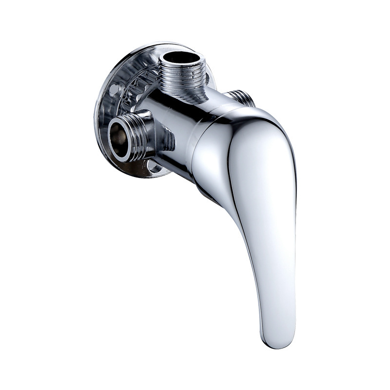 Solar water heater mixing valve, exposed shower, hot and cold water faucet switch, shower head mixing, old-fashioned accessories full figure