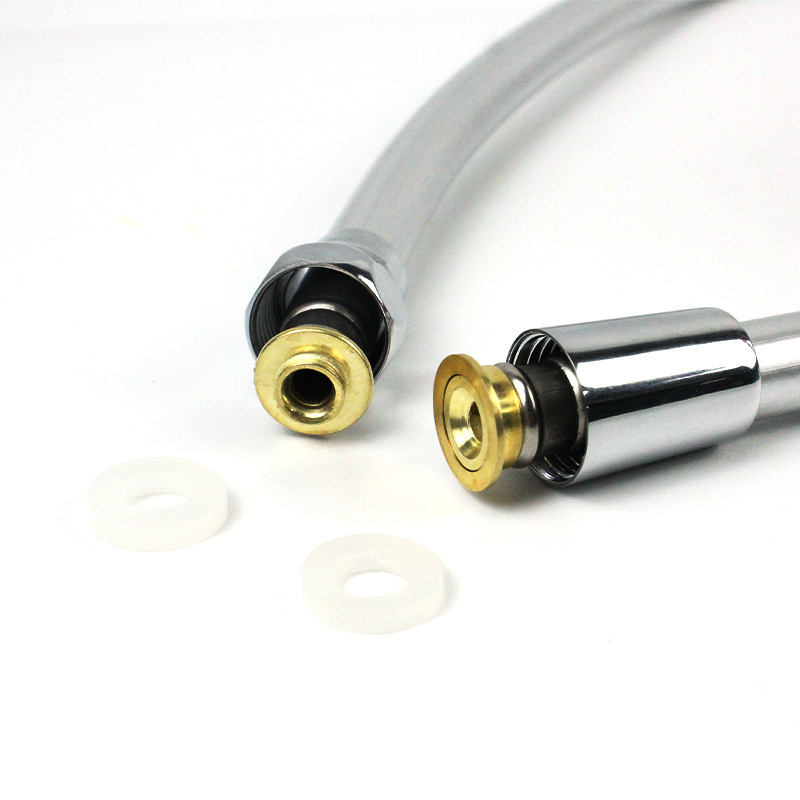 The manufacturer's anti-entanglement double copper explosion-proof and heat-resistant shower head, pvc water pipe, household bathroom heater, and anti-leakage universal water outlet pipe Specification drawing