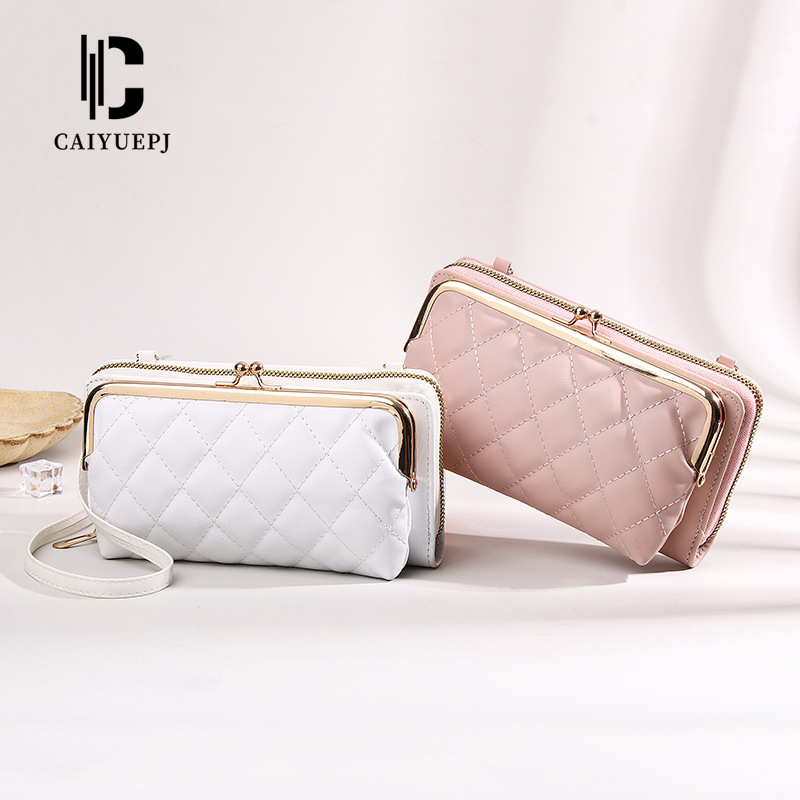 New zipper long multi-slot ladies' organ card case cartoon PU wholesale, cute coin purse wholesale details Picture