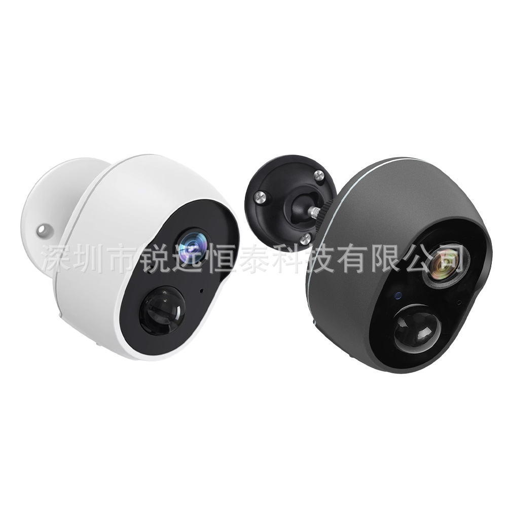 The graffiti camera features low power consumption, 9000mAh/5200mAh battery, security monitoring, WIFI, water resistance, night vision and high definition Item Picture