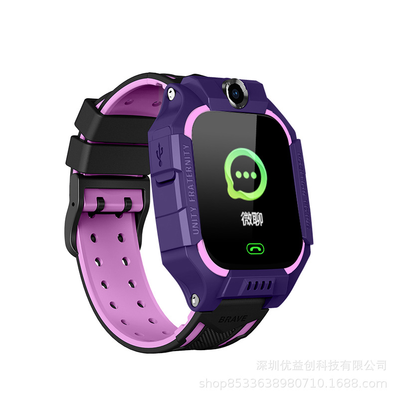 Foreign Trade Cross-border Q19 Primary School Genius Full Touchscreen Camera Multi-functional Smart Children's Phone Positioning Watch Item Picture