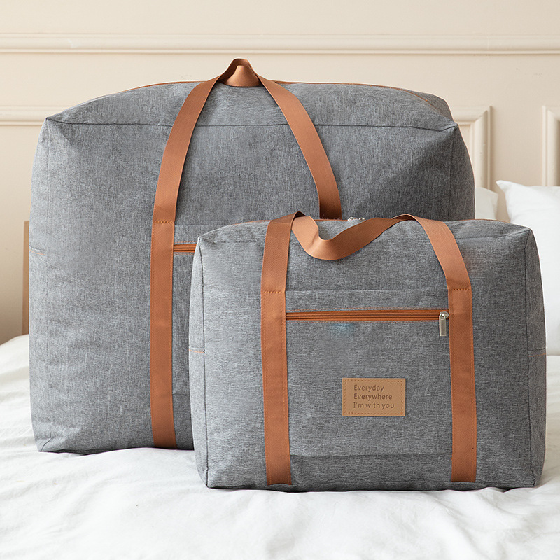 Cationic travel bags, thickened clothes and quilts, travel storage bags, moving bags, cotton quilt bags, thickened luggage storage bags Application Scenario