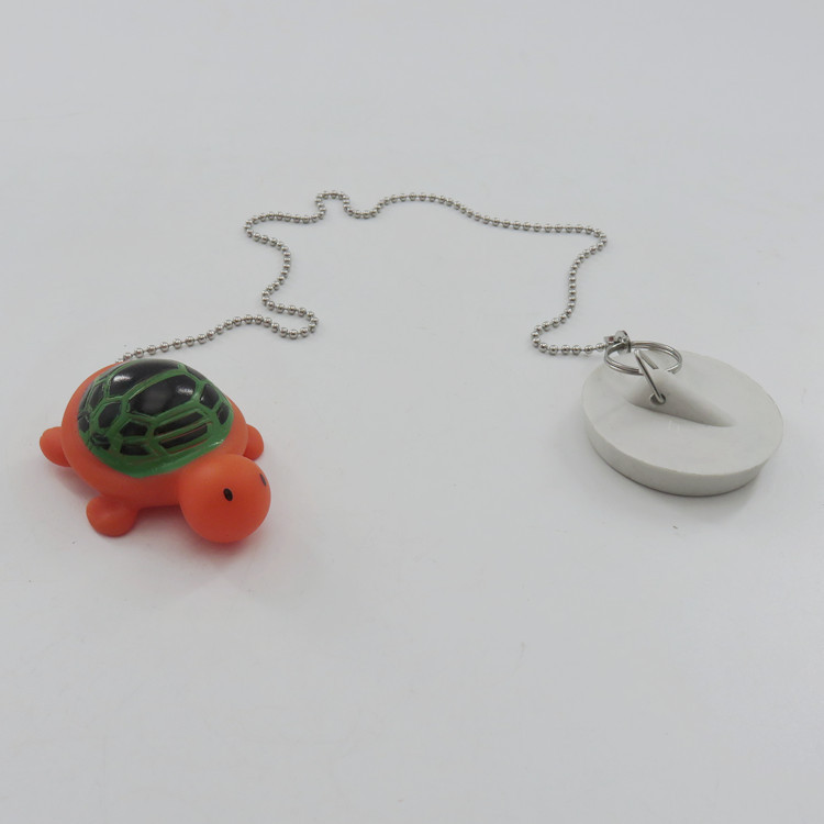 Rubber water stopper with chain, rubber bathtub sink stopper, bathroom drain stopper Application Scenario